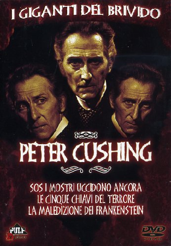 Peter Cushing box: Sos I Mostri Uccidono Ancora; Le 5 Chiavi Del Terrore,  La Maledizione Dei Frankenstein (3 DVD)