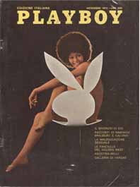 Playboy (edizione italiana) n.1 (novembre 1972) con cornice