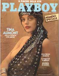 Playboy (edizione italiana) 1984 – Luglio TINA AUMONT