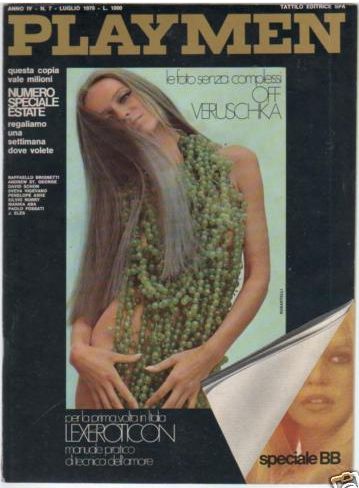 Playmen 1970 (luglio) BRIGITTE BARDOT,, VERUSCHKA