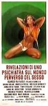 Rivelazioni di uno psichiatra sul mondo perverso del sesso (locandina 33×70)