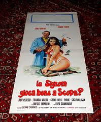 Signora gioca bene a scopa, La (locandina 70×33)