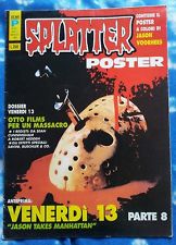 Splatter poster n.2 – VENERDI’ 13