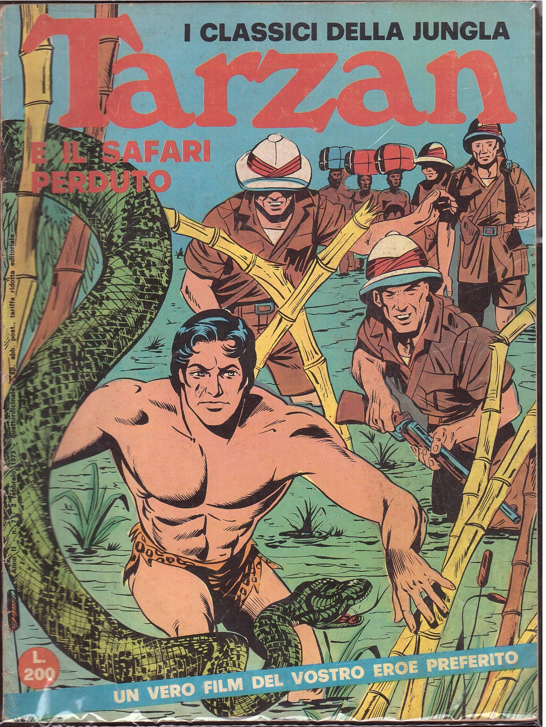 Tarzan e il safari perduto (FOTOROMANZO)